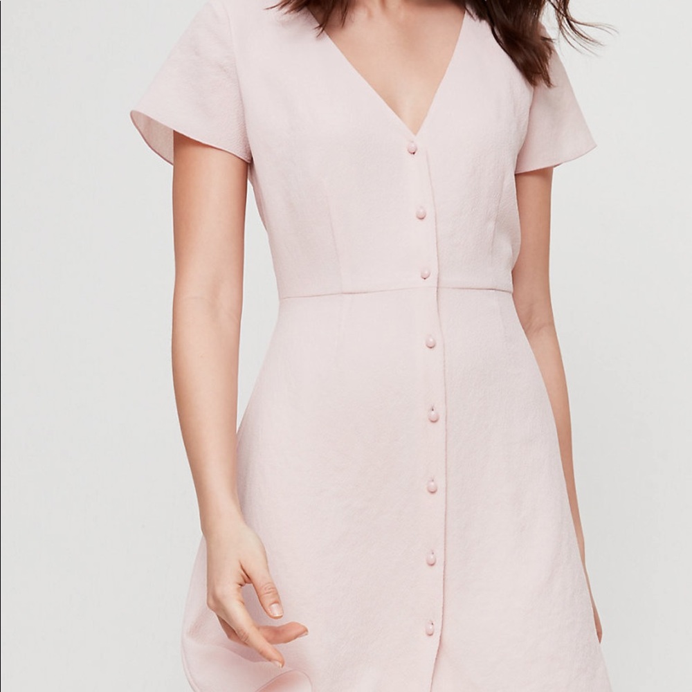 BNWT ARITZIA pastel pink summer dress. Size 0